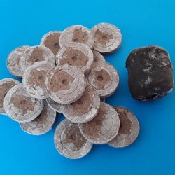 Pastilles pour semis - Terreau et Tourbe 41 mm