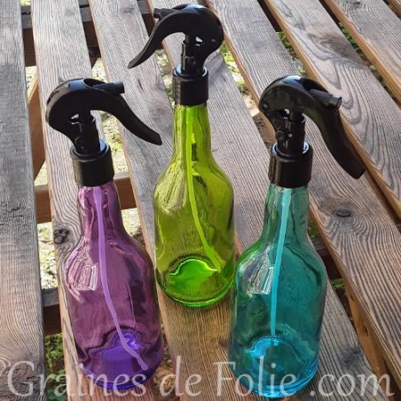 VAPORISATEUR en VERRE semis plantes