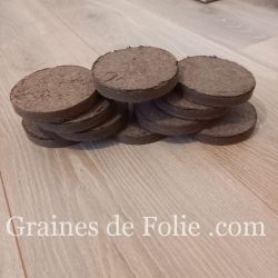 Pastilles tourbe jiffy 90 mm / 633 ml