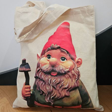 TOTE BAG -BOB- LE NAIN DE JARDIN coton