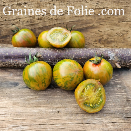 TOMATE GREEN TIGER RONDE BIO
